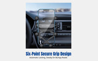 Cute Car Phone Holder, Air Vent Weighted Mount, Universal, Secure Navigation Stand, Multi-Color