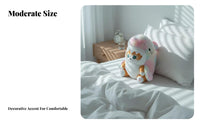 Cartoon Cat Plush Doll, Soft Hugging Cushion, Rainbow Face, Living Room Decoration