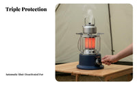 Outdoor Multifunctional Heater, Portable Camping Stove, Water Boiler, Tea Cooker, BBQ & Hot Pot cooker