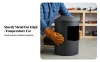 Gasification heater chamber, Retrofit Chimney Stove Insert, Metal Inner chamber, Multi-Size choices