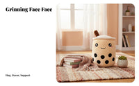 Milk Tea Plush Pillow, Bubble Milk Tea Mug Toy, Cute Cartoon Pillow, Decorative Stuffed Doll