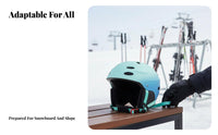 Ski Helmet, Adult Gradient Color Protective Hat, Outdoor Sports, Anti-Collision, Double/Single Board
