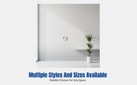 Air Vent, Round Shape, Indoor Clean Air Duct, Cream Finish