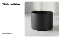 Glass Candle Jar, Empty Holder, Custom Print, Hotel & Home