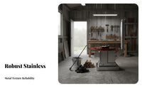 Stainless Steel Heating Stove, Thickened Indoor Smokeless Wood & Coal doubleUse, quick Heating