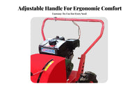 small winter clearing tool, Hand-Push helical Design Powered, Property & Fish Pond Clearing