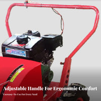 small winter clearing tool, Hand-Push helical Design Powered, Property & Fish Pond Clearing