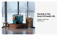 Energy-Saving Boiler, Rural Home Heating Stove, Multi-Functional Thickened heater Wood, Indoor Use