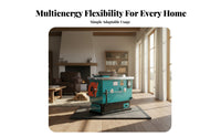 Energy-Saving Boiler, Rural Home Heating Stove, Multi-Functional Thickened heater Wood, Indoor Use