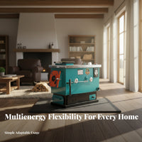 Energy-Saving Boiler, Rural Home Heating Stove, Multi-Functional Thickened heater Wood, Indoor Use