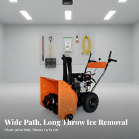 Multi-Function winter weather equipment, Hand-Push winter Sweeper, path winter Removal Machine, Small winter driveway cleaner