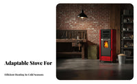 2025 Pellet Thickened twin engine, Indoor Energy-Saving Heating heater, Multi-Function