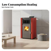Biomass Heating Stove, Smokeless, Automatic, Energy-Saving, Indoor Home Heater
