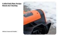 Electric , Hand-Push winter Removal Machine, portable Home Winter Cleaning Tool
