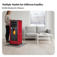 2025 Pellet Thickened twin engine, Indoor Energy-Saving Heating heater, Multi-Function