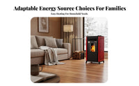 2025 Pellet Thickened twin engine, Indoor Energy-Saving Heating heater, Multi-Function