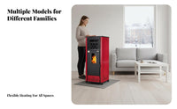 2025 Pellet Thickened twin engine, Indoor Energy-Saving Heating heater, Multi-Function