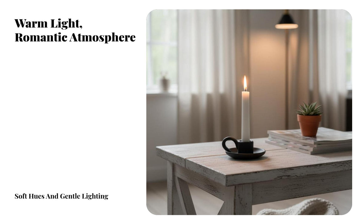 Nordic Ceramic Candle Holder, Minimalist Home Decor, INS Style, Random Color