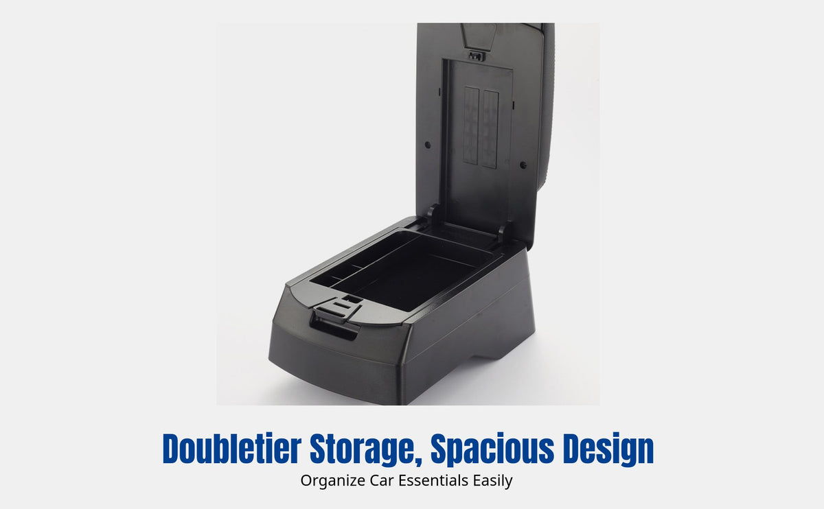 XPANDER Car Armrest Box, double-layer Storage, Fast Charging, Center Console Accessory
