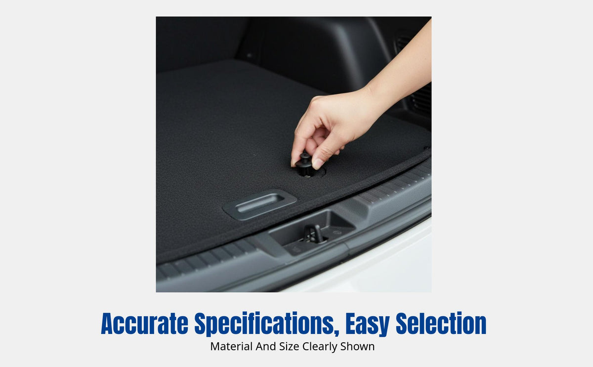 Universal Car Fastener, Interior Panel Plastic Expansion Screw, Mudguard Wheel Arch Retainer