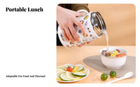 304 Stainless Steel Student Bento Lunch Jar