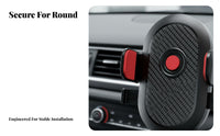 360° Rotating Car Mount, Suction Mount, Foldable, Dashboard, Vent Phone Holder