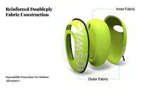 Outdoor Swimming Buoy Marker, Lifesaving Gear, Double Reflective, Backpack Convertible, Emergency Whistle, Random Design