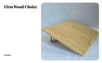 Hardwood Desktop Book Stand, Adjustable Reading Board, Writing Panel, Neck Support, Multi-Functional for Students, Teachers