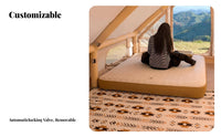 Inflatable Mattress, Outdoor Camping Air Bed, PVC, Portable, for Car and Home Use