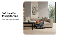 Ink Wash Summit Calligraphy Pillowcase, Chinese Rectangular Pillow Cover, Artistic Sofa Decoration