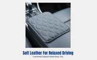 Universal Car Armrest Pad, Leather Central Armrest, Anti-Slip, Protective, Simple Installation, Multiple Colors