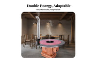 Thickened Heating Stove, Wood doubleUse, Explosionresistant Table, Home Rural Heating