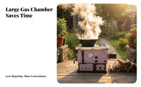 Heating Stove, Multi-Functional Boiler Wood Electric, Home Radiator, Large Cooking heater