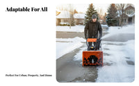 , small Hand-Push Sweeper, Gas-Powered, Multi-Function, For Property, Home, Greenhouse