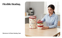 304 Stainless Steel Lunch Box, Berry Insulated, Leakproof, Portable, Sealed for School, Office