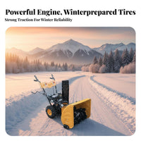 ice removal machine, Hand-Push Small winter Removal Machine, Outdoor path Cleaning Equipment for Property, Multi-Function