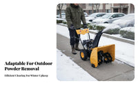 ice removal machine, Hand-Push Small winter Removal Machine, Outdoor path Cleaning Equipment for Property, Multi-Function