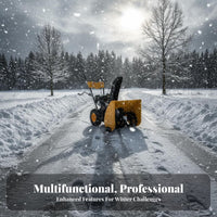ice removal machine, Hand-Push Small winter Removal Machine, Outdoor path Cleaning Equipment for Property, Multi-Function