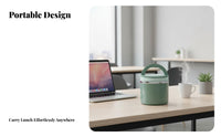 Thickened Stainless Steel Bento Box, Lunch Container With Lid for Work