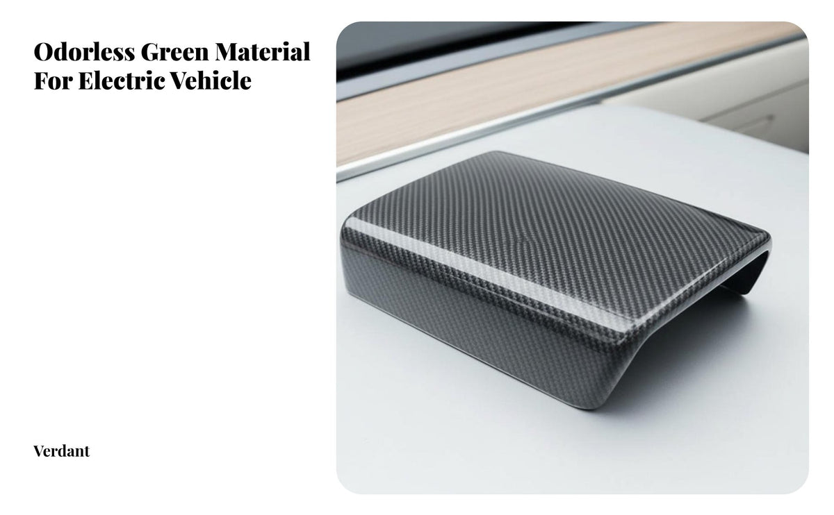 Electric Sedan/Y/YL Armrest Air Outlet Protective Cover, Center Console Cup Holder Panel, Carbon Fiber Texture, Interior Accessories