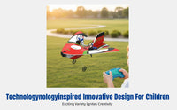 Remote Control Airplane, Kids Fixedfin Drone, Lightweight Soarer Toy, Indoor Outdoor, Boys, Multiple Designs, Random Color