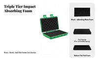 Small Waterproof Protective Box, Sealed Tool Organizer, Shockproof Case