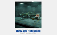 Scale A-10 Strike Aircraft Model, Alloy Simulation, Boxed, Sound & Light, Sliding Function, for Kids