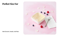 Outdoor Portable Packaging Box, Disposable Baking Box, Sandwich, Tiramisu, Cute Design