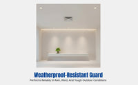 Plastic Louvered Air Vent, Ceiling Inspection Access Panel, Central Air Conditioning, Clean Air System, Easy Installation