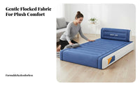 Air Mattress, Inflatable Bed for Home & Outdoor, Foldable, Double/Single, Automatic Inflation, Thickened, Elevated