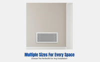 Double Tier Air Vent, Frameless Louver, Embedded Return Outlet for Central Air Conditioning