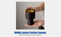 Middle Eastern Aroma Burner, Handheld Resin Craft, Event Home Decor