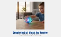 Gesture Control Flying Disc Drone, 4-Axis Light Up Toy for Kids