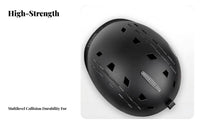 Ski Helmet, Professional winter Helmet, Adult & Kids, Integrated Goggles, Safety Protective Gear